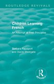 Children Learning French (eBook, ePUB)