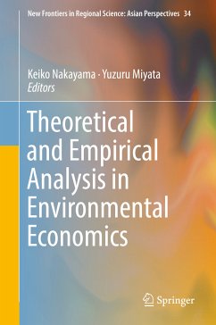 Theoretical and Empirical Analysis in Environmental Economics (eBook, PDF)