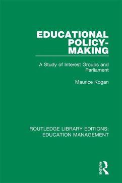 Educational Policy-making (eBook, ePUB) - Kogan, Maurice