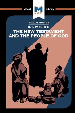 Cover An Analysis of N.T. Wright's The New Testament and the People of God (eBook, ePUB)