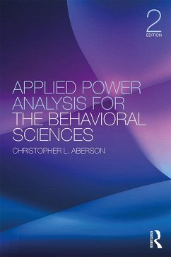 Applied Power Analysis for the Behavioral Sciences (eBook, PDF) - Aberson, Christopher L.