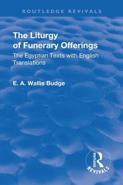 Revival: The Liturgy of Funerary Offerings (1909) (eBook, PDF)