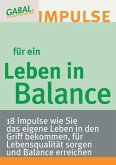 Leben in Balance (eBook, ePUB)