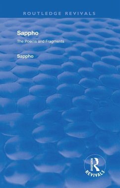 Revival: Sappho - Poems and Fragments (1926) (eBook, PDF) - Sappho