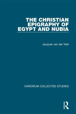 Cover The Christian Epigraphy of Egypt and Nubia (eBook, PDF)