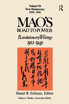 Mao's Road to Power (eBook, ePUB) - Schram, Stuart