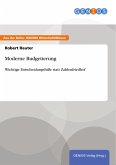 Moderne Budgetierung (eBook, PDF)