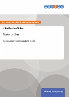Make or Buy (eBook, PDF) - Zeilhofer-Ficker, I.