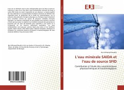 L¿eau minérale SAIDA et l¿eau de source SFID - Bouafia, Ben M'Hamed