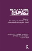 Health Care and Health Knowledge (eBook, ePUB)