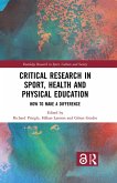 Critical Research in Sport, Health and Physical Education (eBook, PDF)