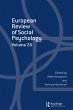 European Review of Social Psychology:... - Bild 1