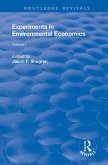 Experiments in Environmental Economics (eBook, ePUB)