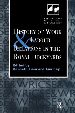 Cover History of Work and Labour Relations in the Royal Dockyards (eBook, PDF)