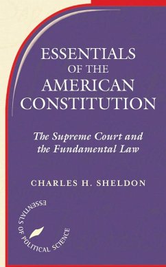 Cover Essentials Of The American Constitution (eBook, PDF)