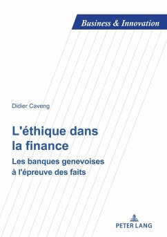 L'éthique dans la finance - Caveng, Didier