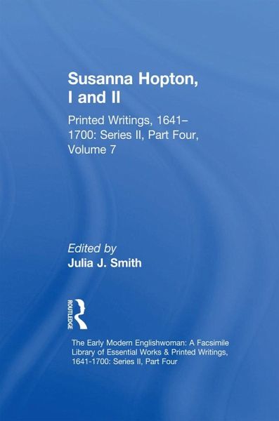 Susanna Hopton, I and II (eBook, PDF)