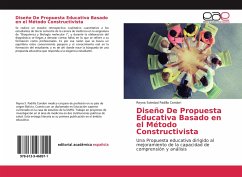 Diseño De Propuesta Educativa Basado en el Método Constructivista