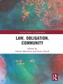 Law, Obligation, Community (eBook, PDF)