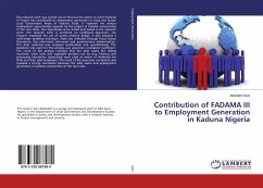 Contribution of FADAMA III to Employment Generation in Kaduna Nigeria
