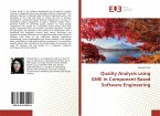 Quality Analysis using GME in Component Based Software Engineering