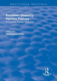 European Disability Pension Policies (eBook, PDF) Cover European Disability Pension Policies (eBook, PDF)