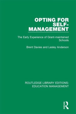 Cover Opting for Self-management (eBook, PDF)