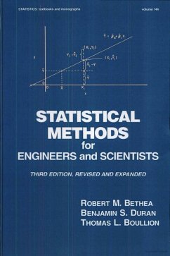 Statistical Methods for Engineers and Scientists (eBook, PDF) - Bethea, Robert M.