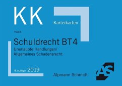 Karteikarten Schuldrecht BT / Alpmann-Cards, Karteikarten (KK) Tl.4 - Haack, Claudia