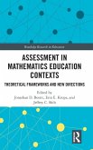 Assessment in Mathematics Education Contexts