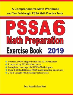 PSSA 6 Math Preparation Exercise Book - Nazari, Reza; Mest, Sam