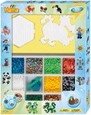 Hama 3072 - Bügelperlen, Super Geschenkset (blau), 7200 Midi-Perlen und Zubehör Hama 3072 - Bügelperlen, Super Geschenkset (blau), 7200 Midi-Perlen und Zubehör