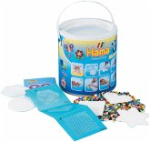 Hama 7701 - Bügelperlen, Bead-Tac, Eimer, 20000 Midi-Perlen, 5 Stiftplatten und Zubehör Hama 7701 - Bügelperlen, Bead-Tac, Eimer, 20000 Midi-Perlen, 5 Stiftplatten und Zubehör