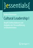 Cultural Leadership I (eBook, PDF)