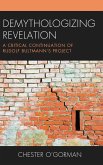Demythologizing Revelation (eBook, ePUB)