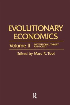 Evolutionary Economics (eBook, PDF) - Tool, Marc R.