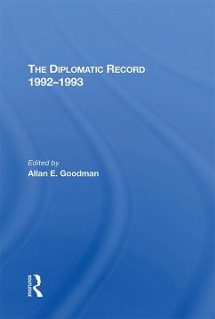 The Diplomatic Record 1992-1993 (eBook, PDF) - Goodman, Allan