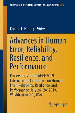 Advances in Human Error, Reliability, Resilience, and Performance (eBook, PDF)