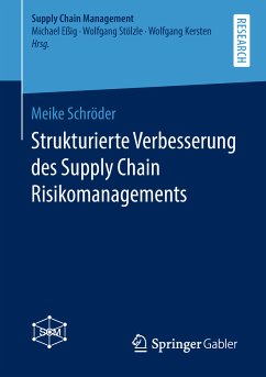 Strukturierte Verbesserung des Supply Chain Risikomanagements (eBook, PDF) - Schröder, Meike