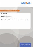 Elektromobilität (eBook, PDF)