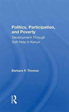 Cover Politics, Participation, And Poverty (eBook, ePUB)