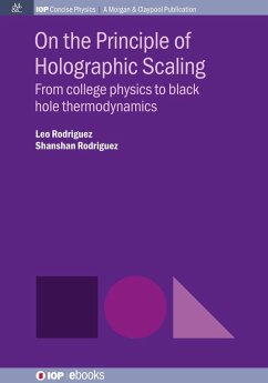 On the Principle of Holographic Scaling (eBook, ePUB) On the Principle of Holographic Scaling (eBook, ePUB)