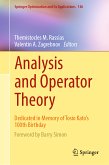 Analysis and Operator Theory (eBook, PDF)