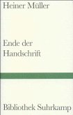 Ende der Handschrift (eBook, ePUB)