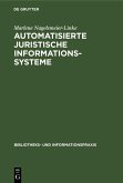 Automatisierte juristische Informationssysteme (eBook, PDF)