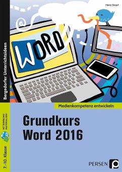 Grundkurs Word 2016 - Strauf, Heinz