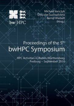 Cover Proceedings of the 5th bwHPC Symposium