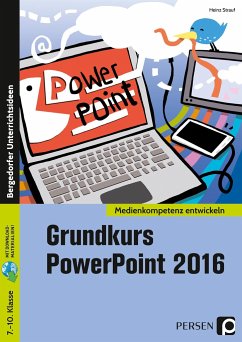 Grundkurs PowerPoint 2016 - Strauf, Heinz