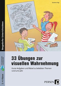 33 Übungen zur visuellen Wahrnehmung - Vogt, Susanne