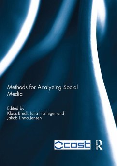 Cover Methods for Analyzing Social Media (eBook, PDF)